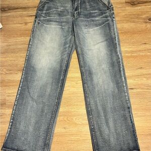 Flamingals Women’s Large(10/12)Denim Straight Leg Jeans